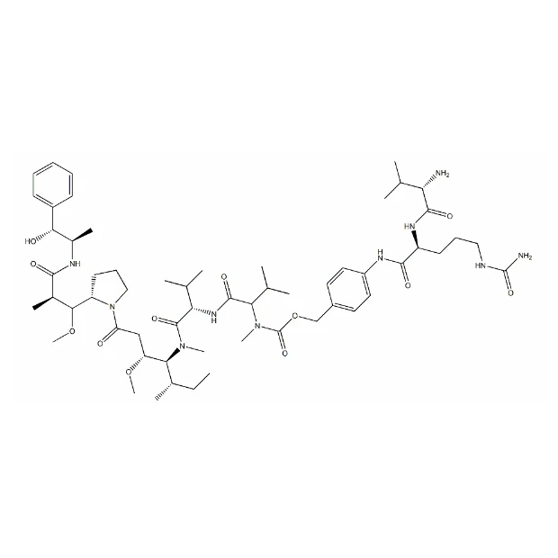 Val-cit-pab-mmae هو مثبط مقترن للأدوية المضادة